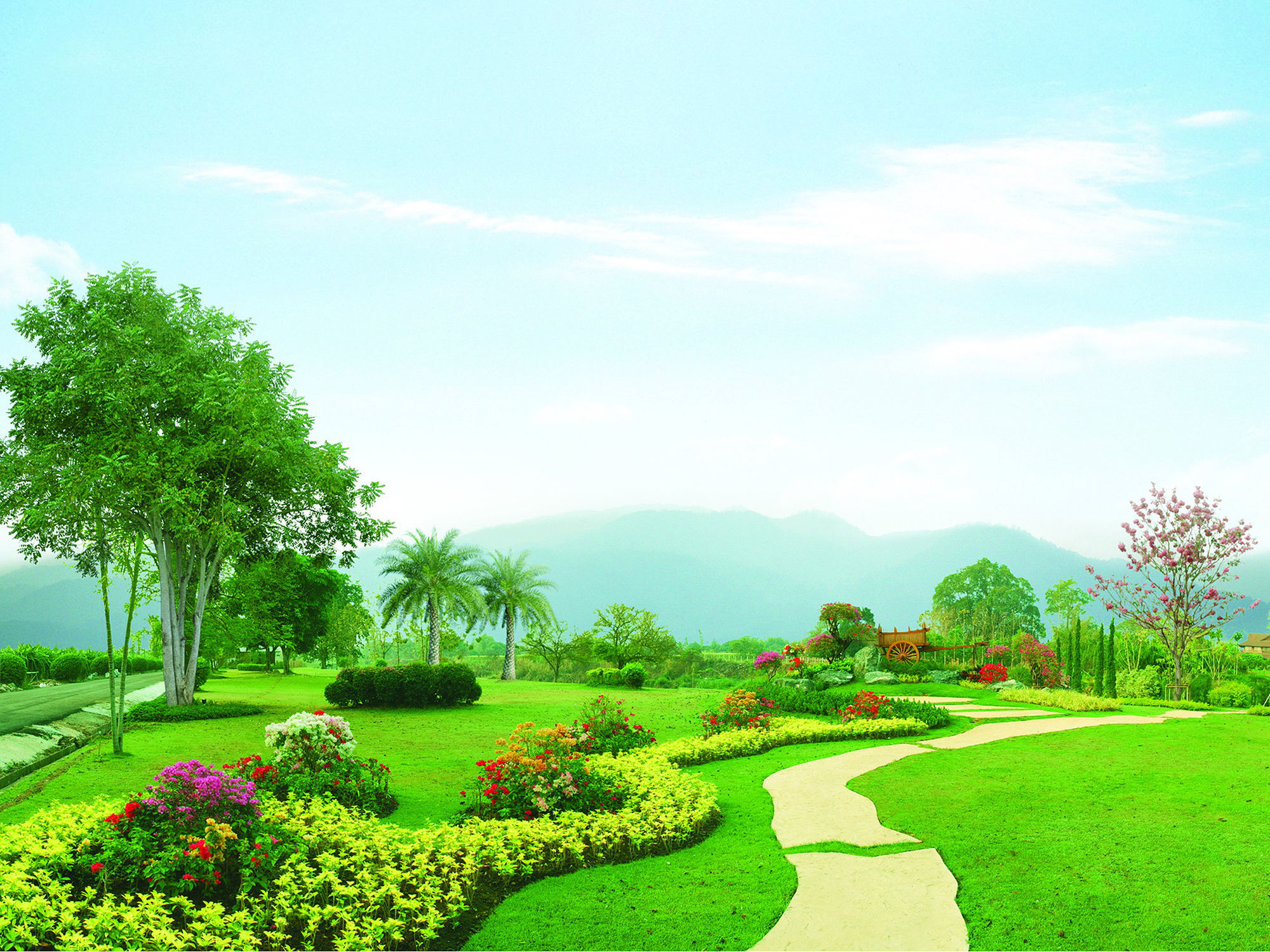 Fueng Fah Riverside Gardens Resort Mae Rim Esterno foto